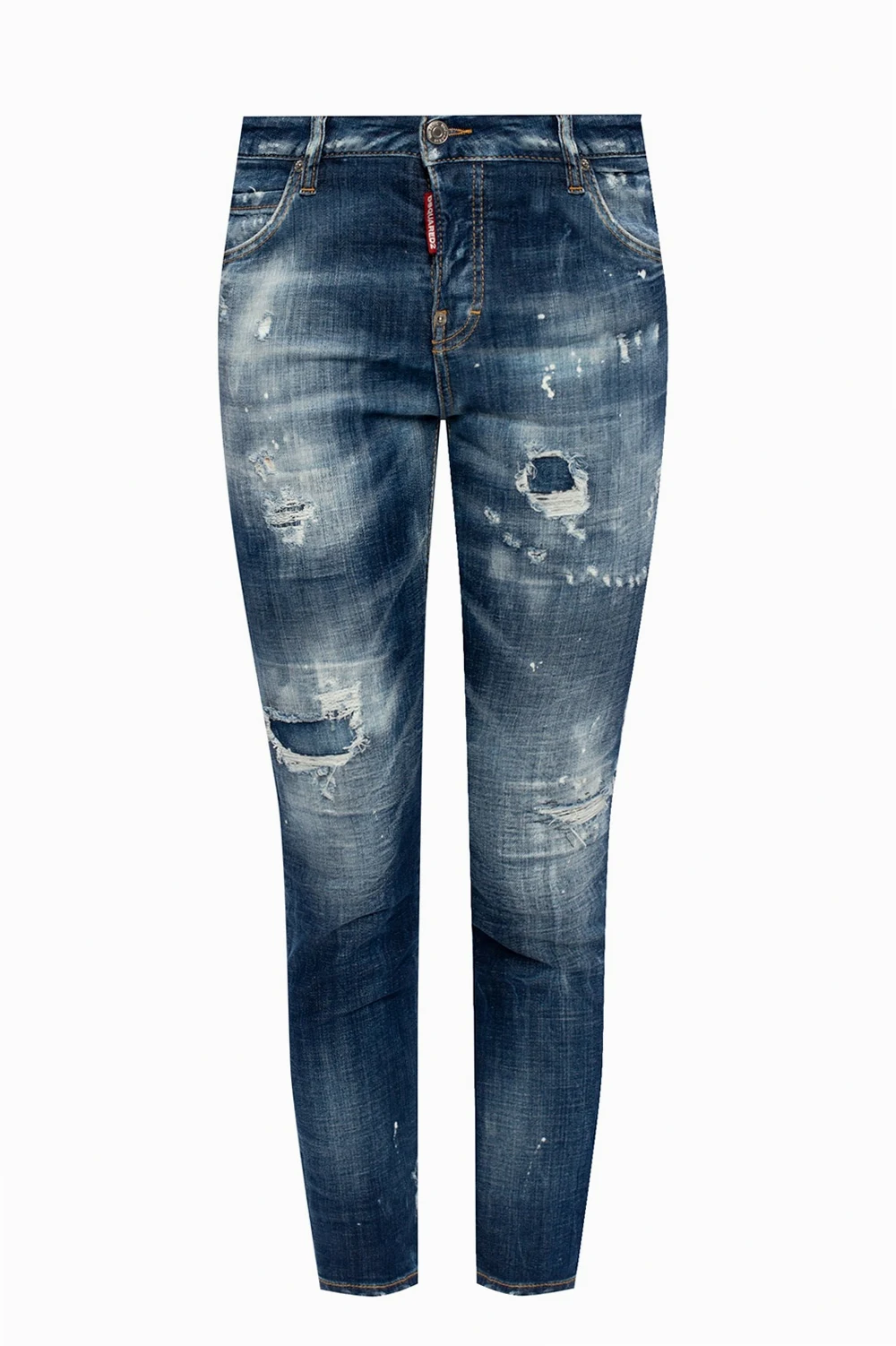 Jeansy z przetarciami ‘Cool Girl Jean’