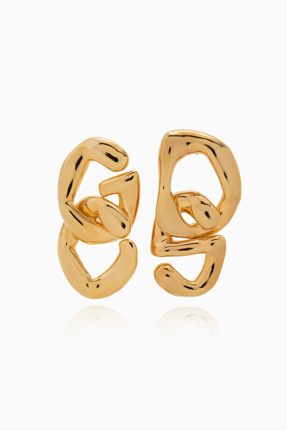 Kolczyki w kształcie logo