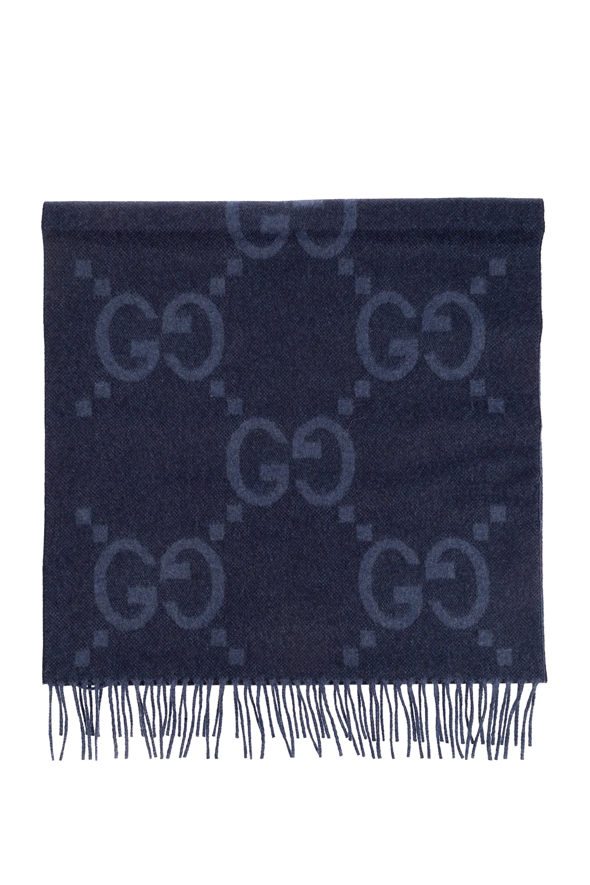 Kaszmirowy szal z monogramem