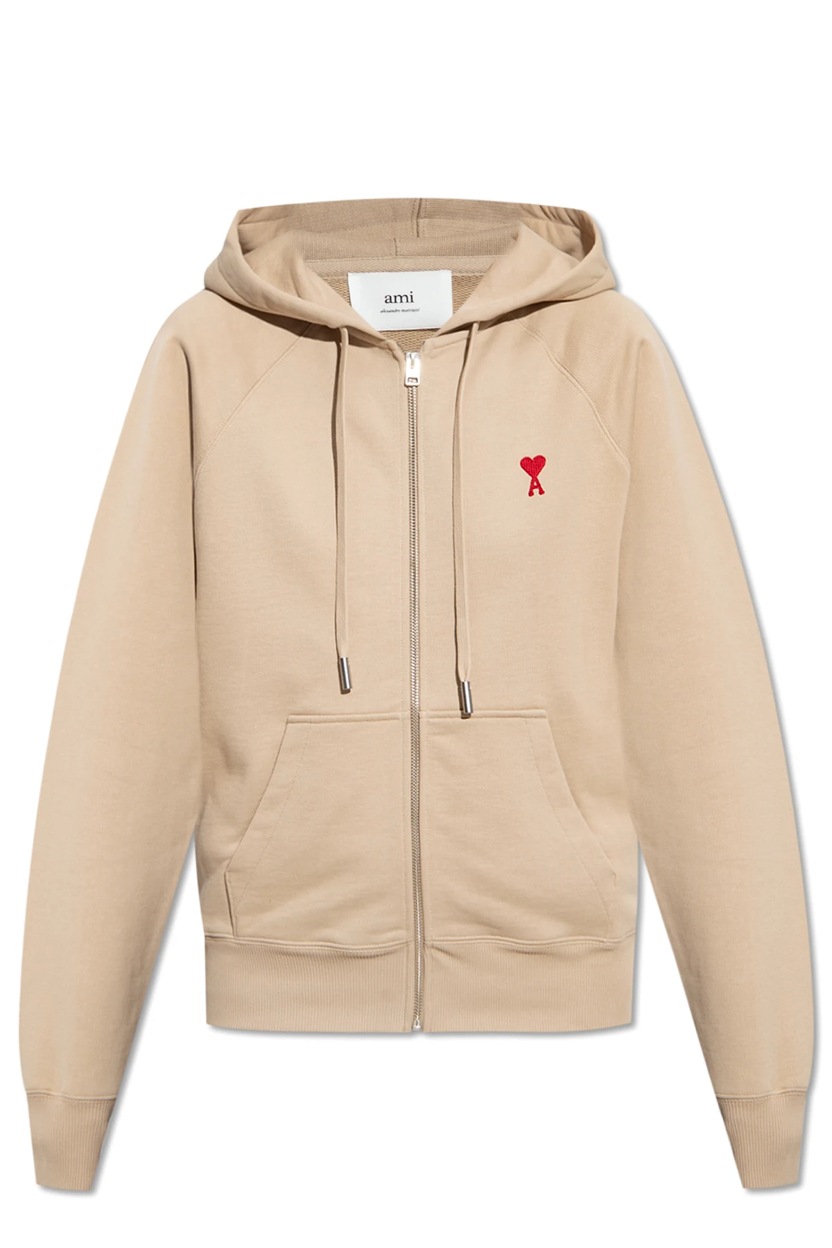 Hoodie with logo embroidery
