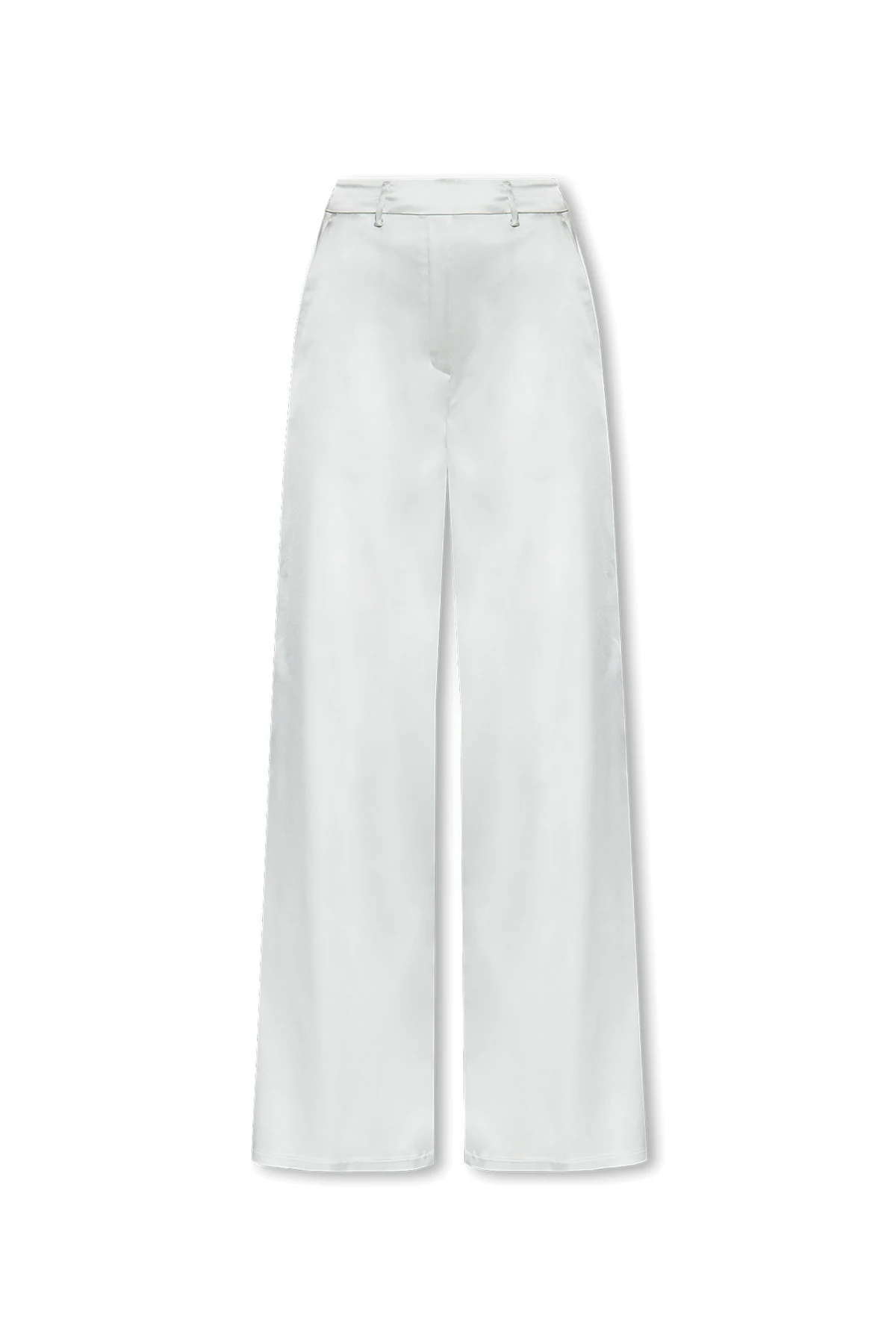 Satin trousers