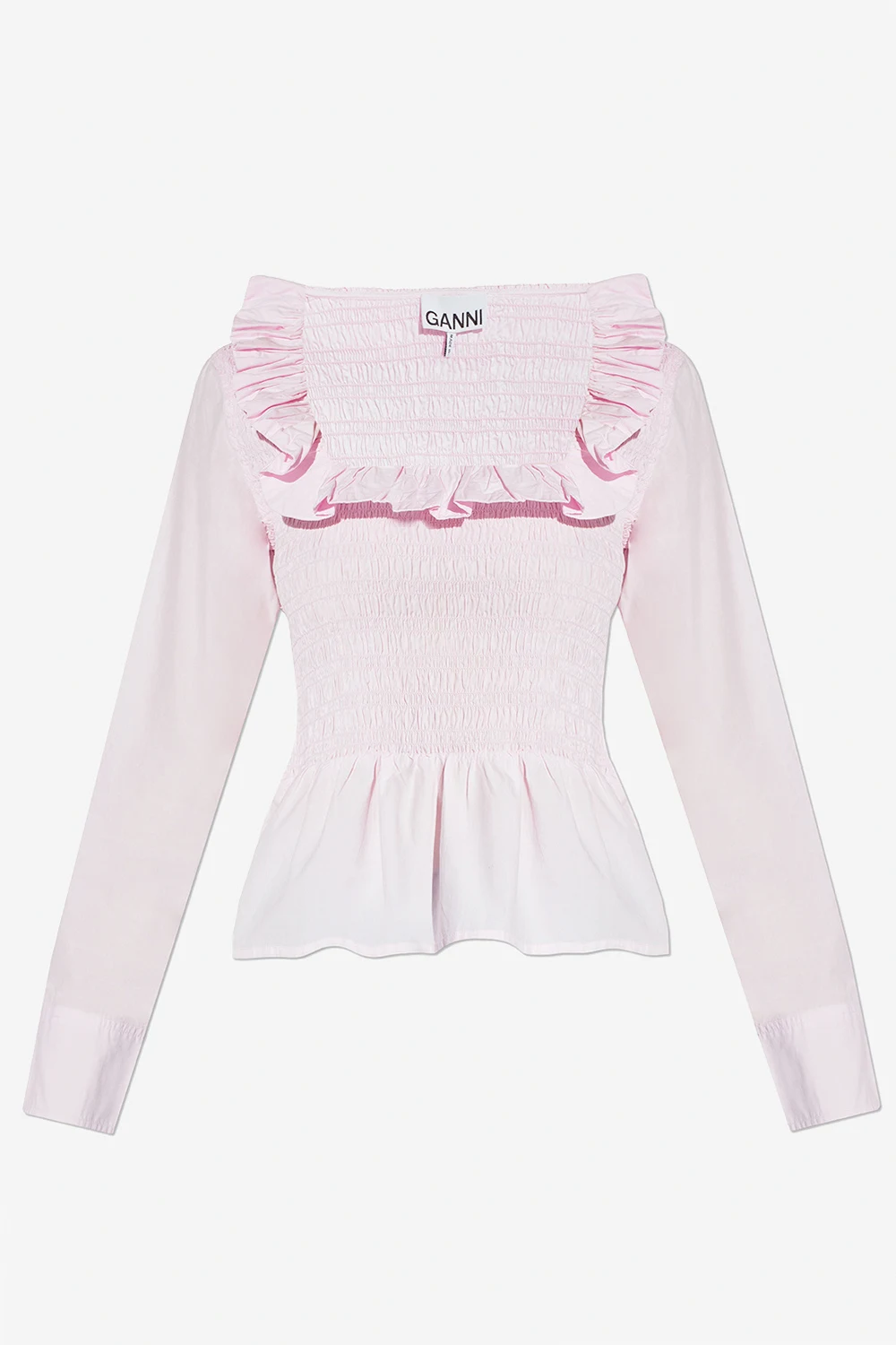 Top with ruffle