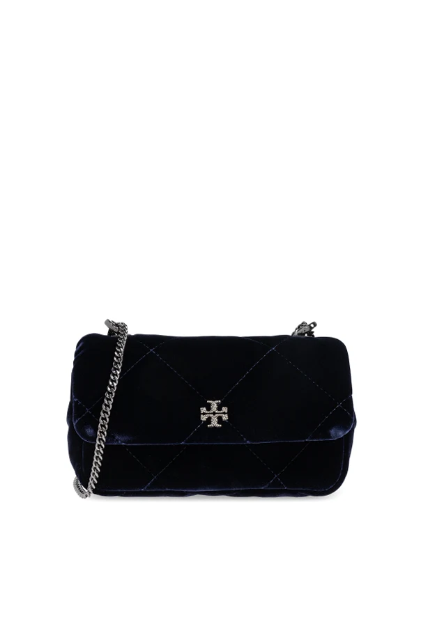 GRANATOWY Torba na ramię `Kira Diamond Mini`