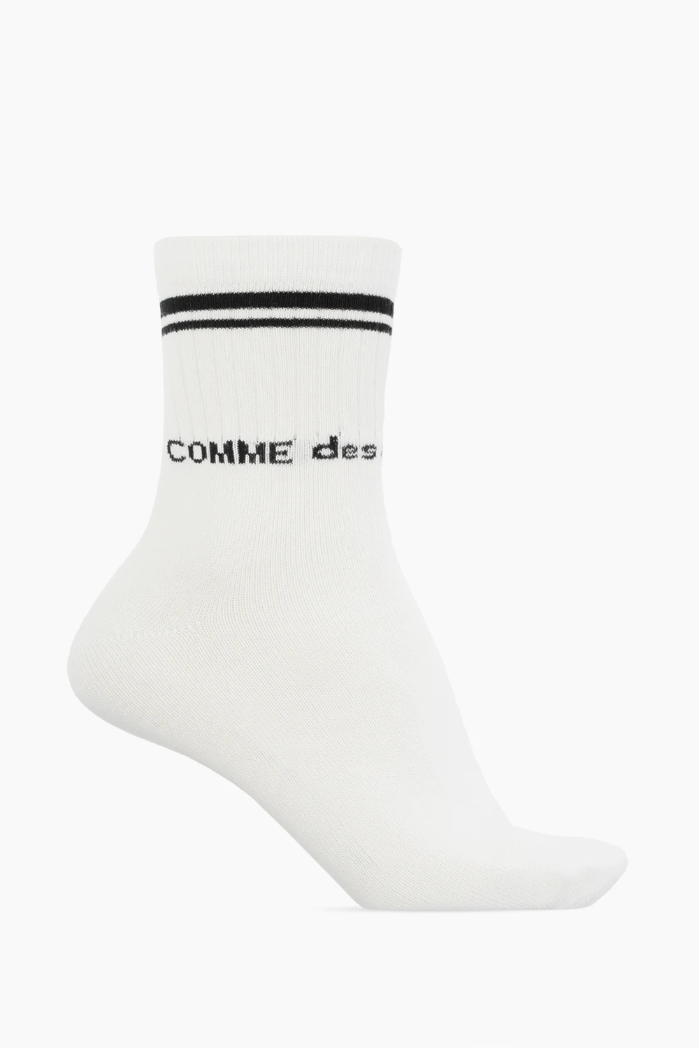 Logo-embroidered socks