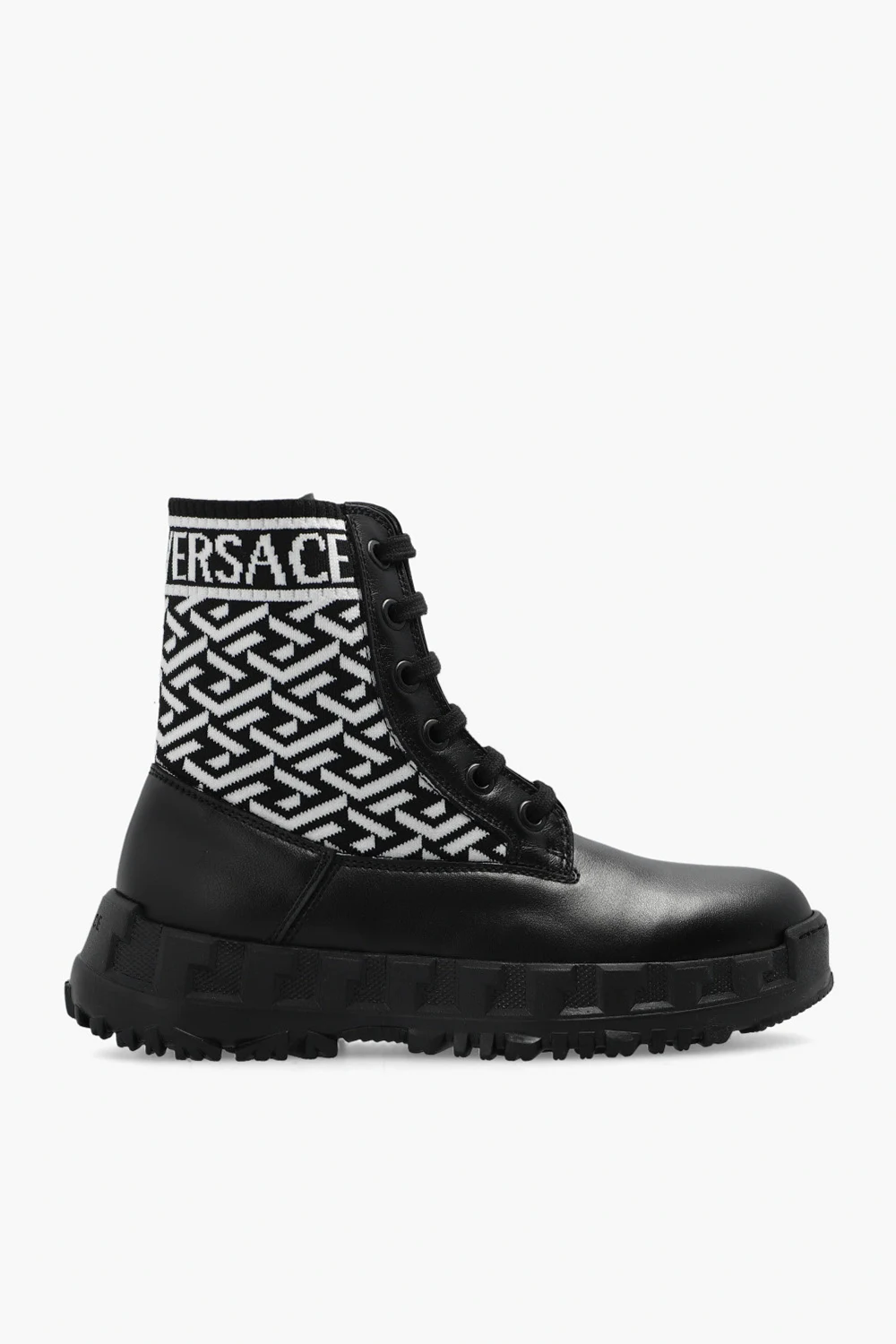 Leather boots