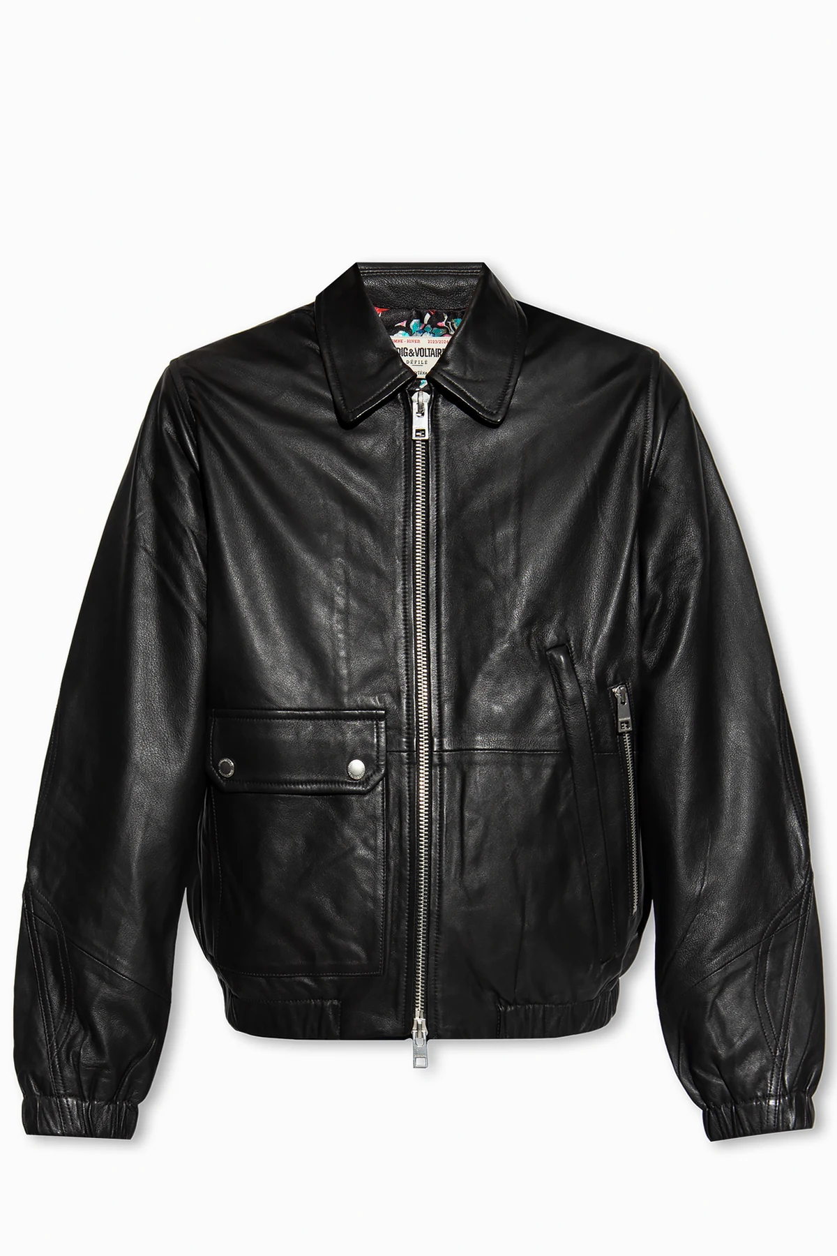 ‘Lyssa’ leather jacket