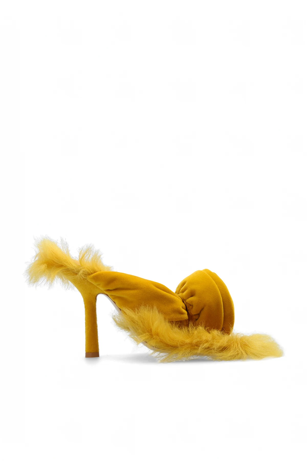 ‘Fox’ heeled mules