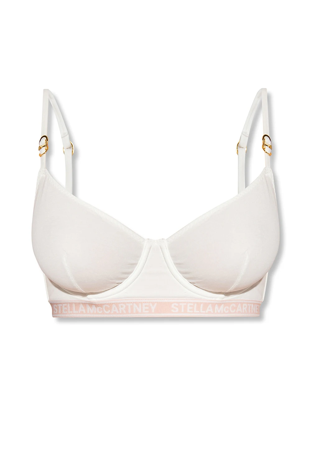 Bra with logo