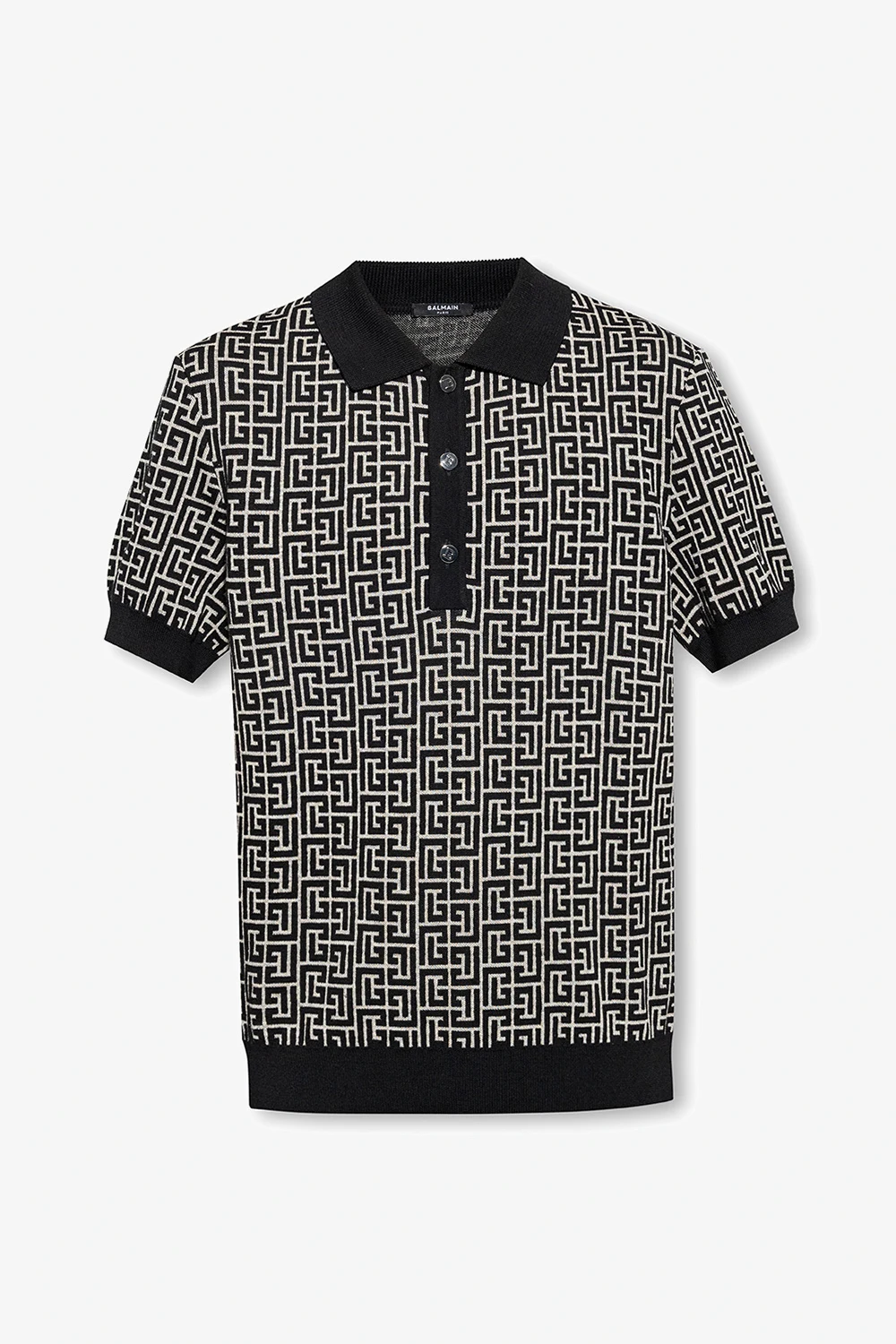 Monogrammed polo shirt