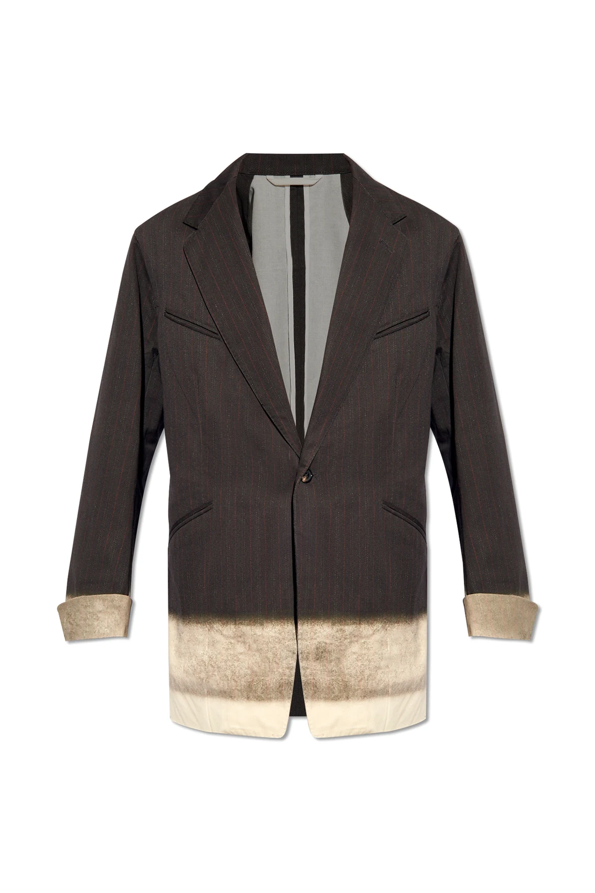 Marynarka z nadrukiem ‘trompe l'oeil’