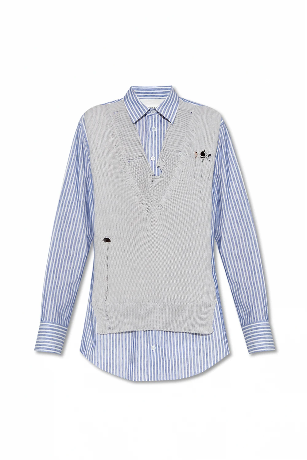 Patchworked shirt