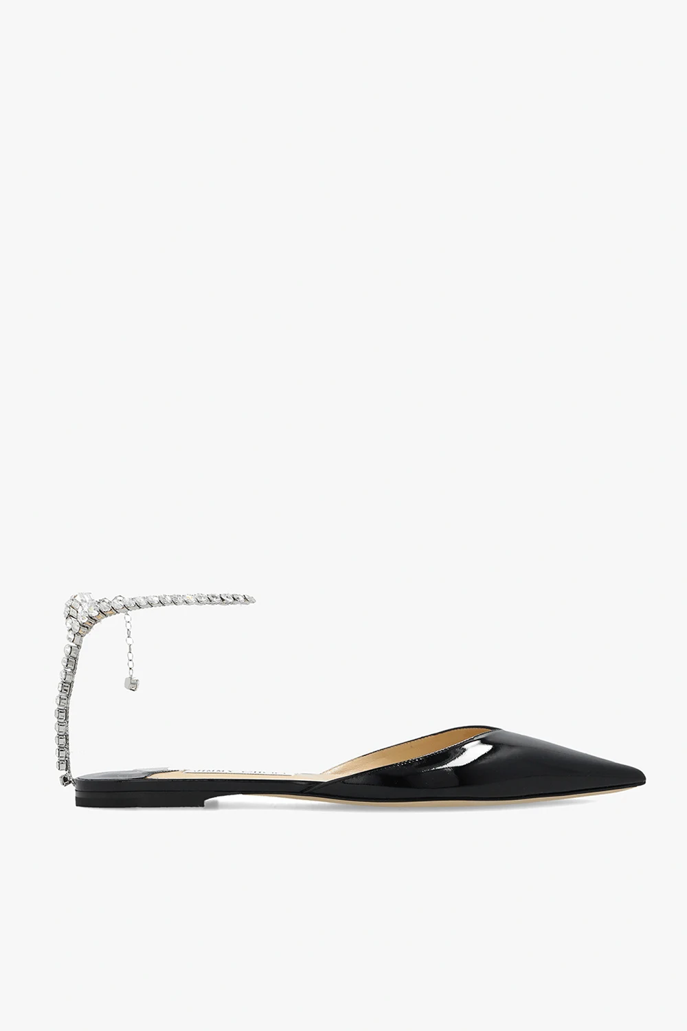 ‘Saeda’ patent-leather shoes