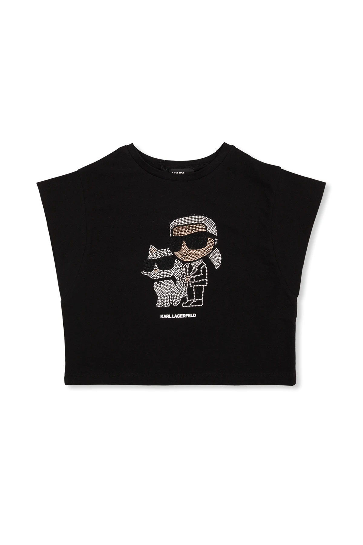 T-shirt with crystals