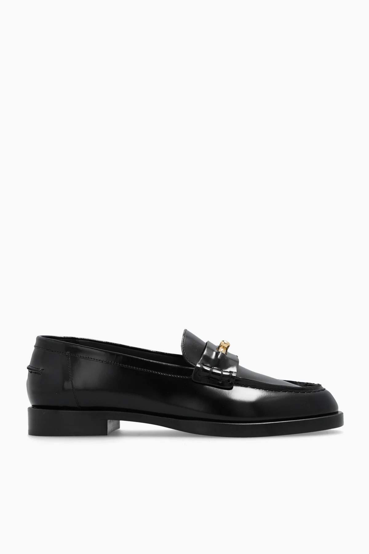 Leather loafers