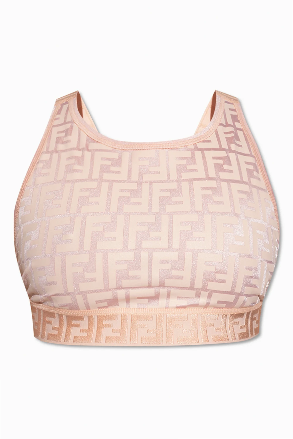 Crop top with monogram