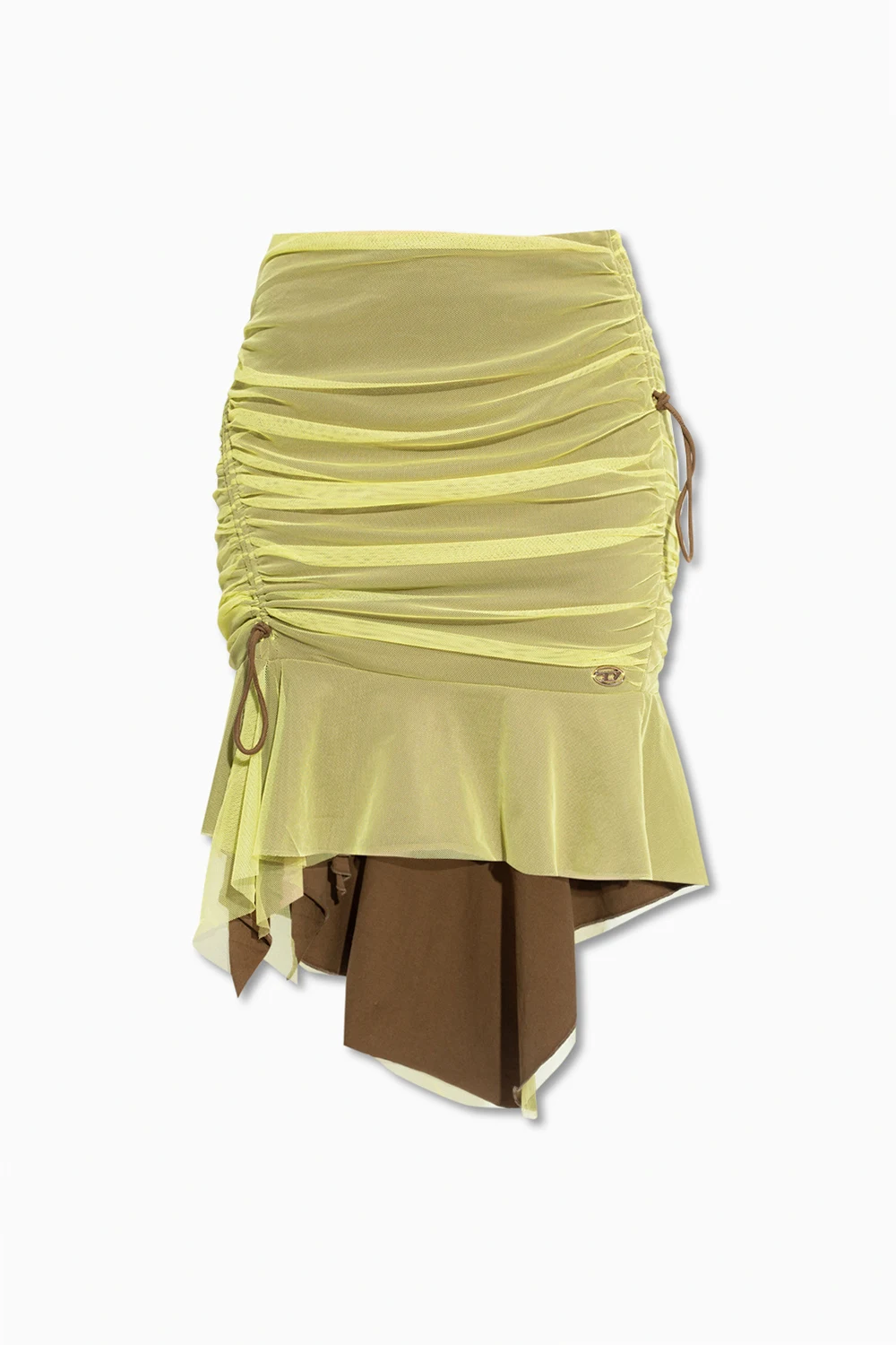 ‘O-RYT’ asymmetrical skirt