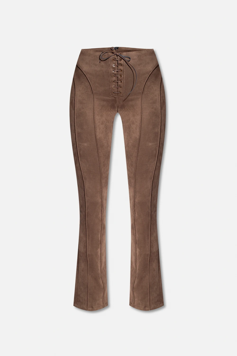 Lace-up trousers