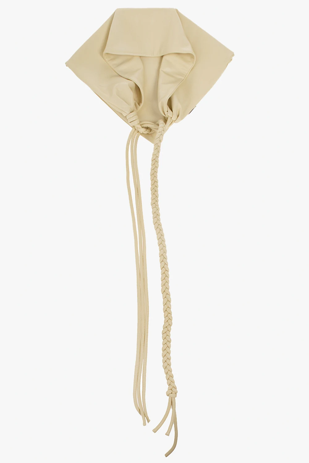 ‘Brita’ scarf in vegan leather