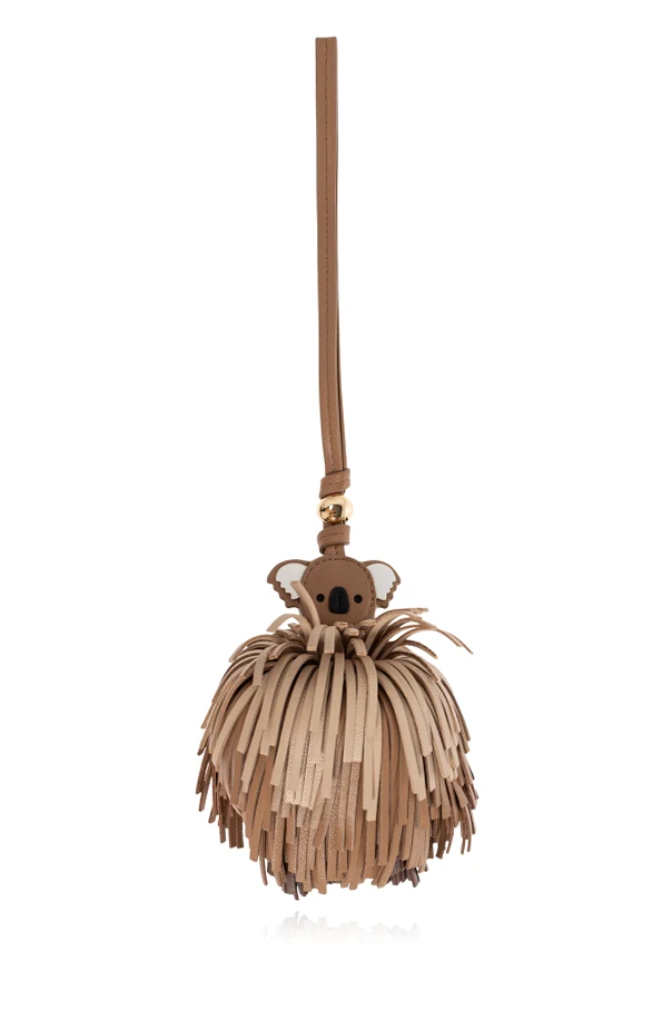 BRAUN Schlüsselanhänger aus Leder