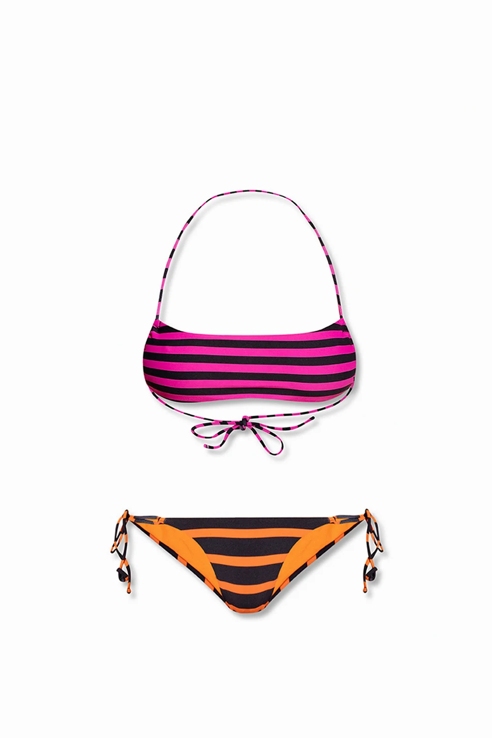 Striped bikini