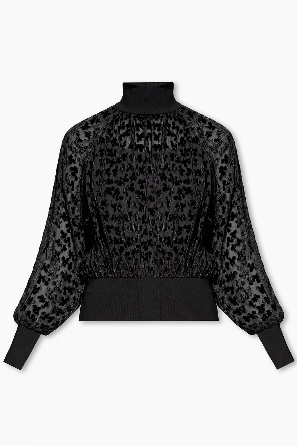 Top with standing collar