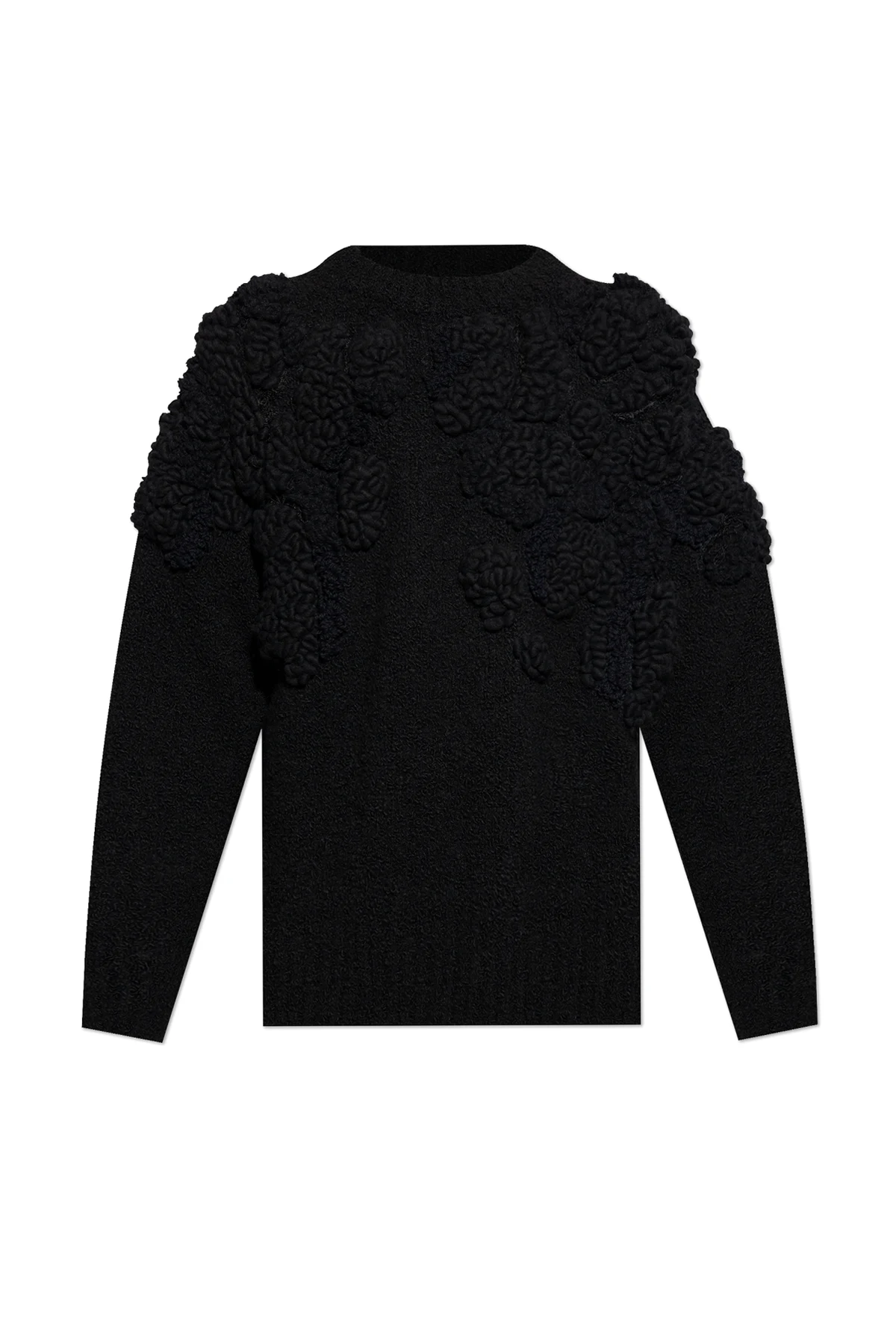 Pullover mit dekorativem Strickmuster