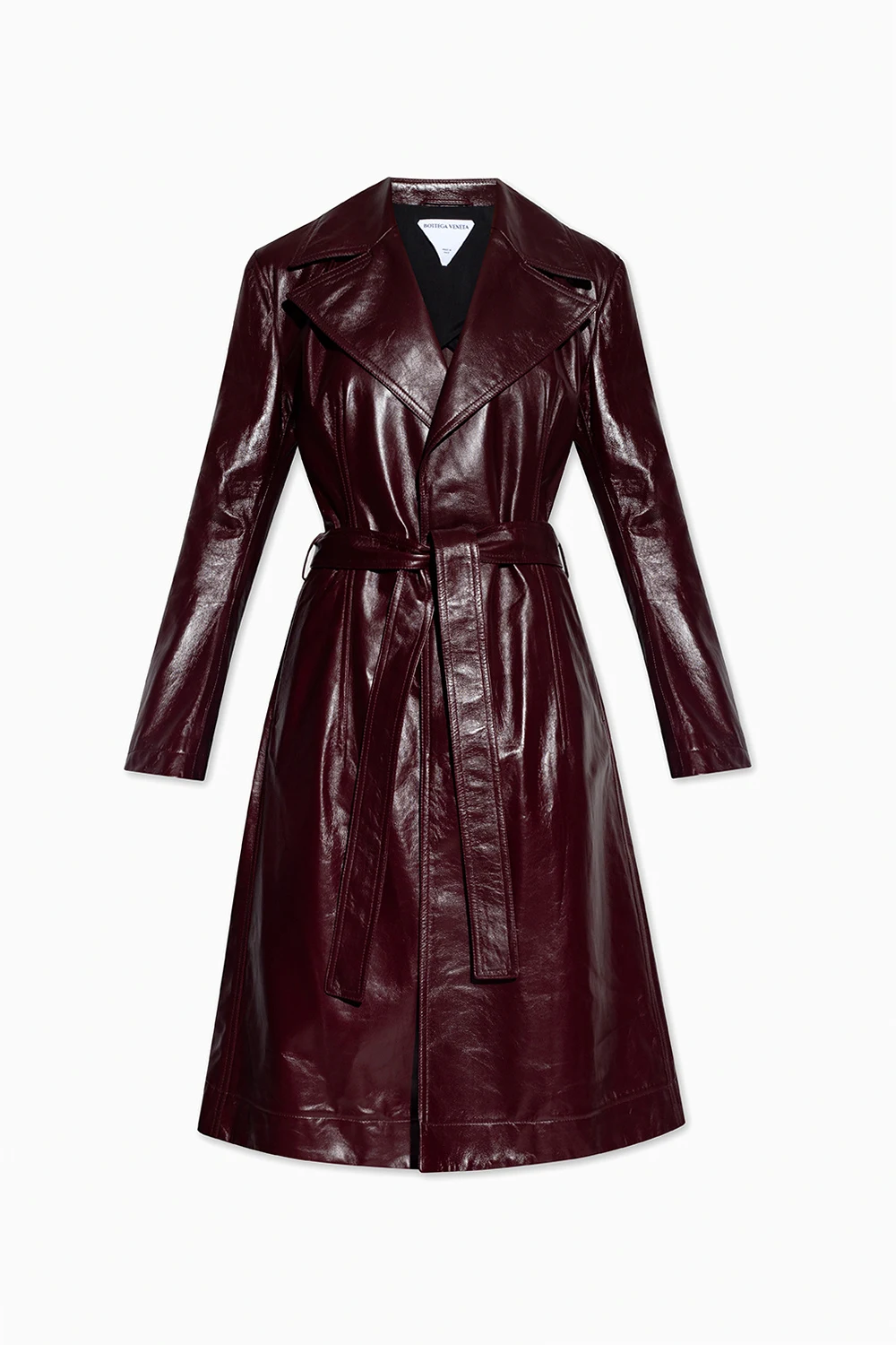 Leather coat