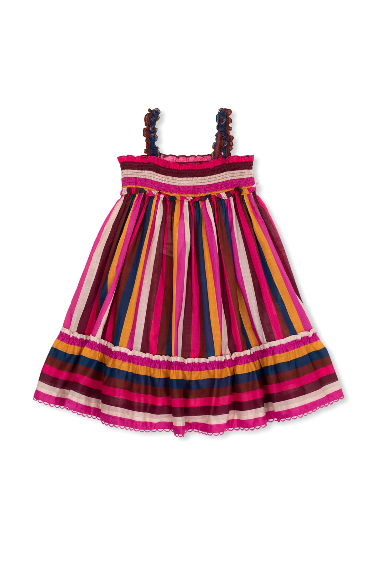 Sukienka ze wzorem w pasy