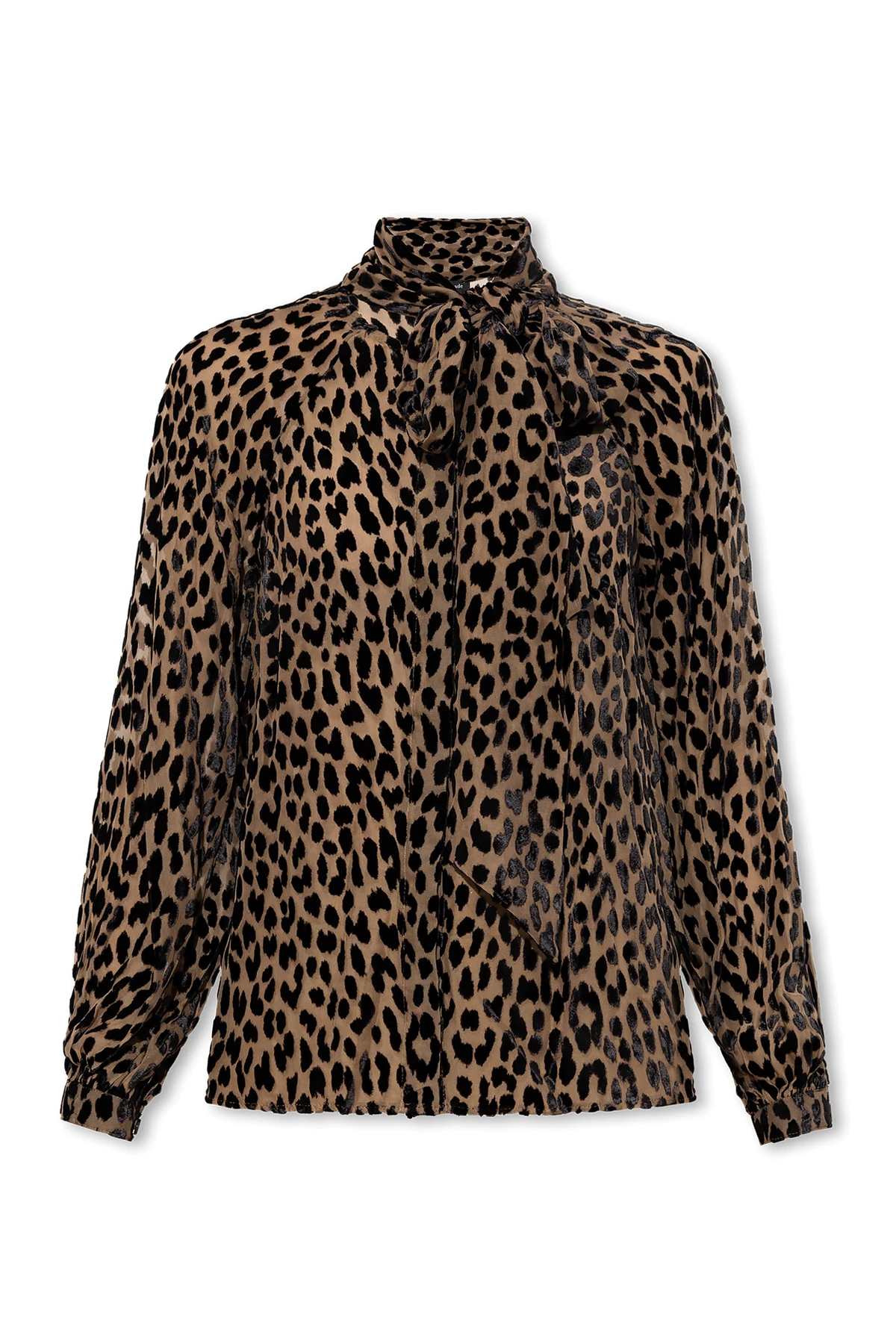 Shirt with animal motif