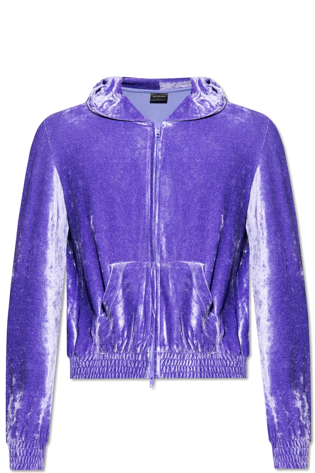 Velour hoodie