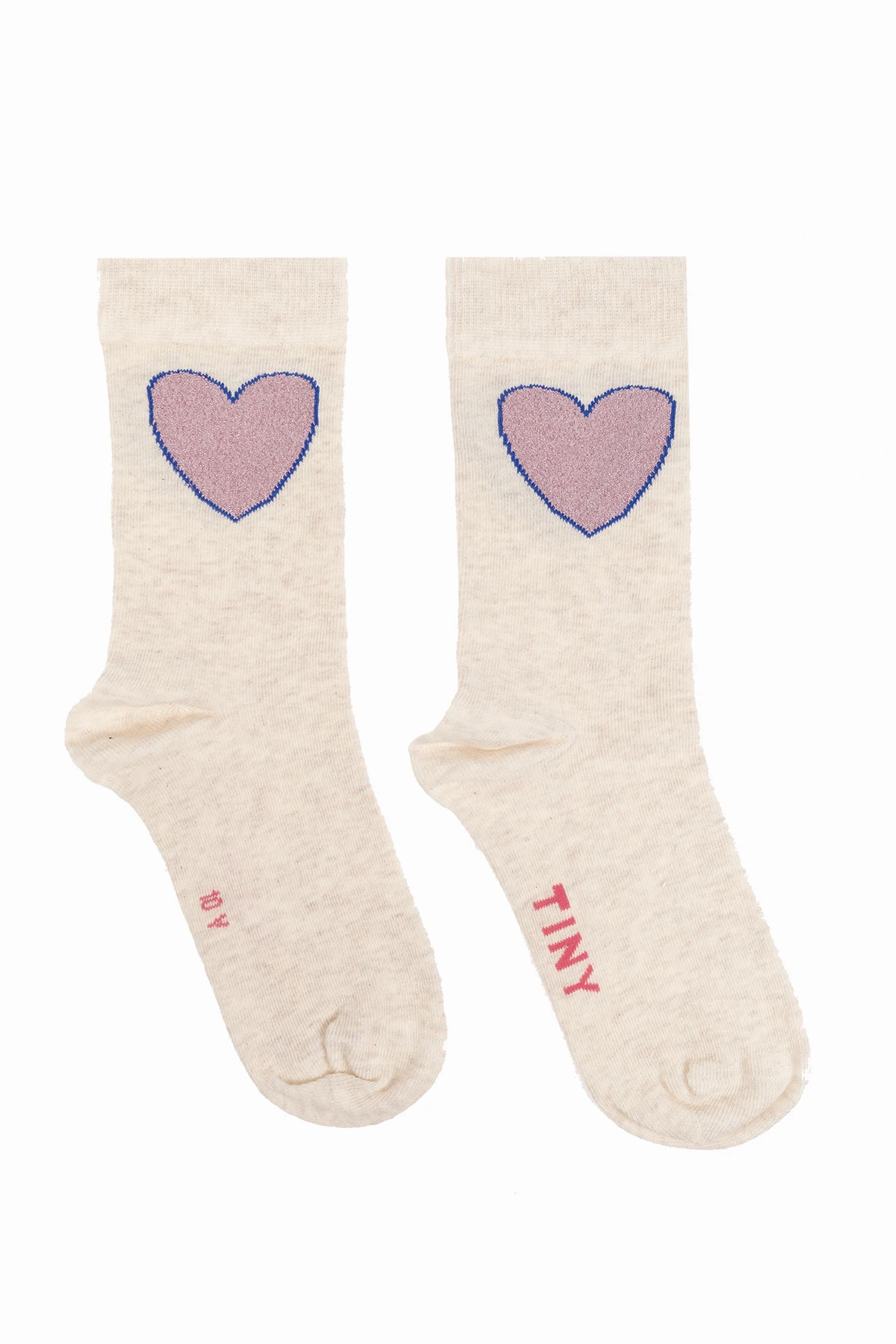 Skarpety z motywem serca