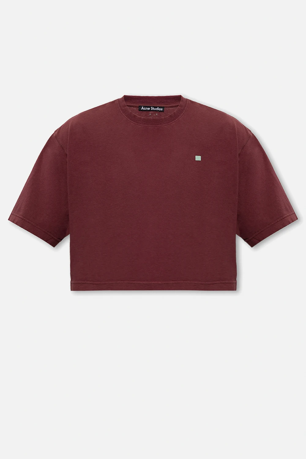 Cropped T-shirt with logo