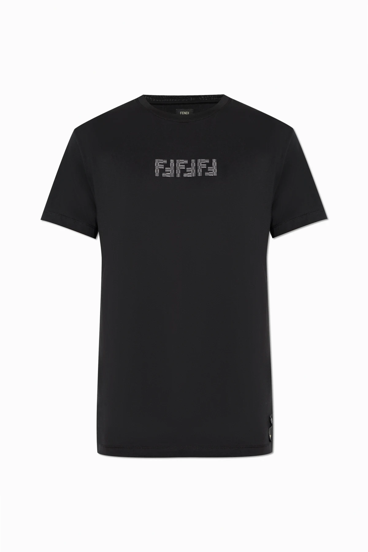 T-shirt z wyszytym logo