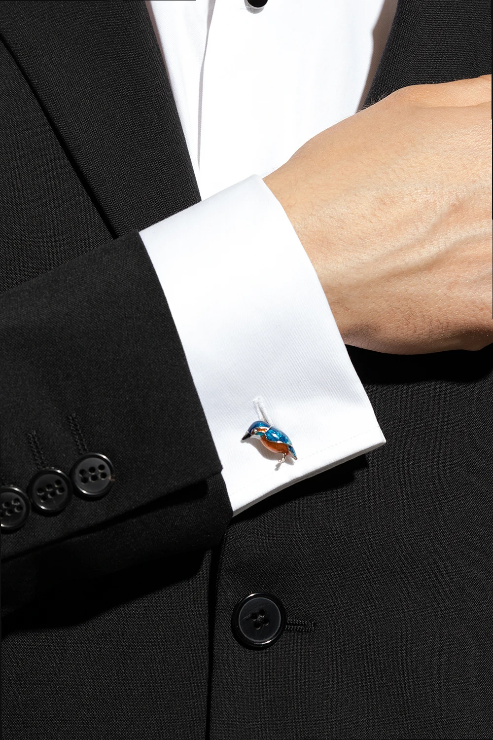 Appliquéd cufflinks