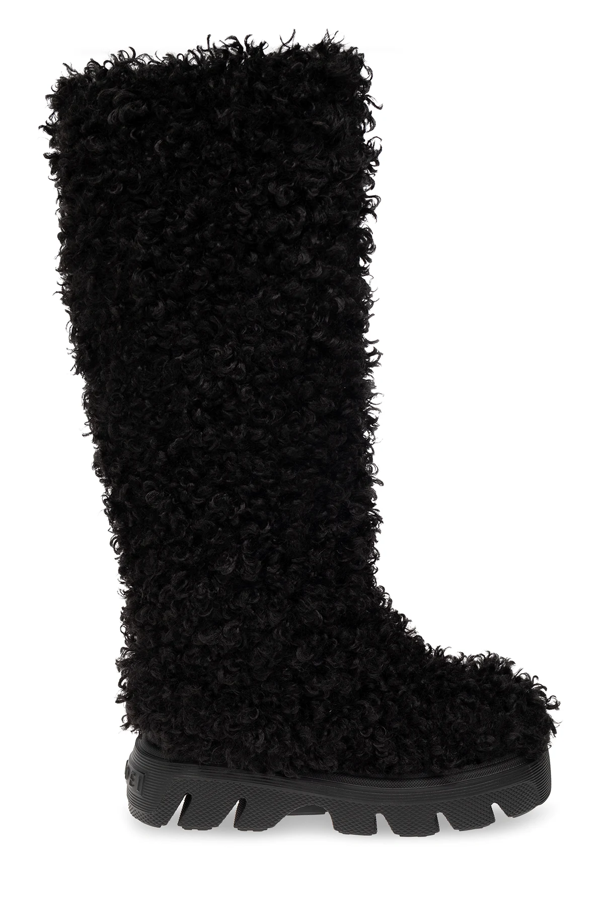 Faux fur boots