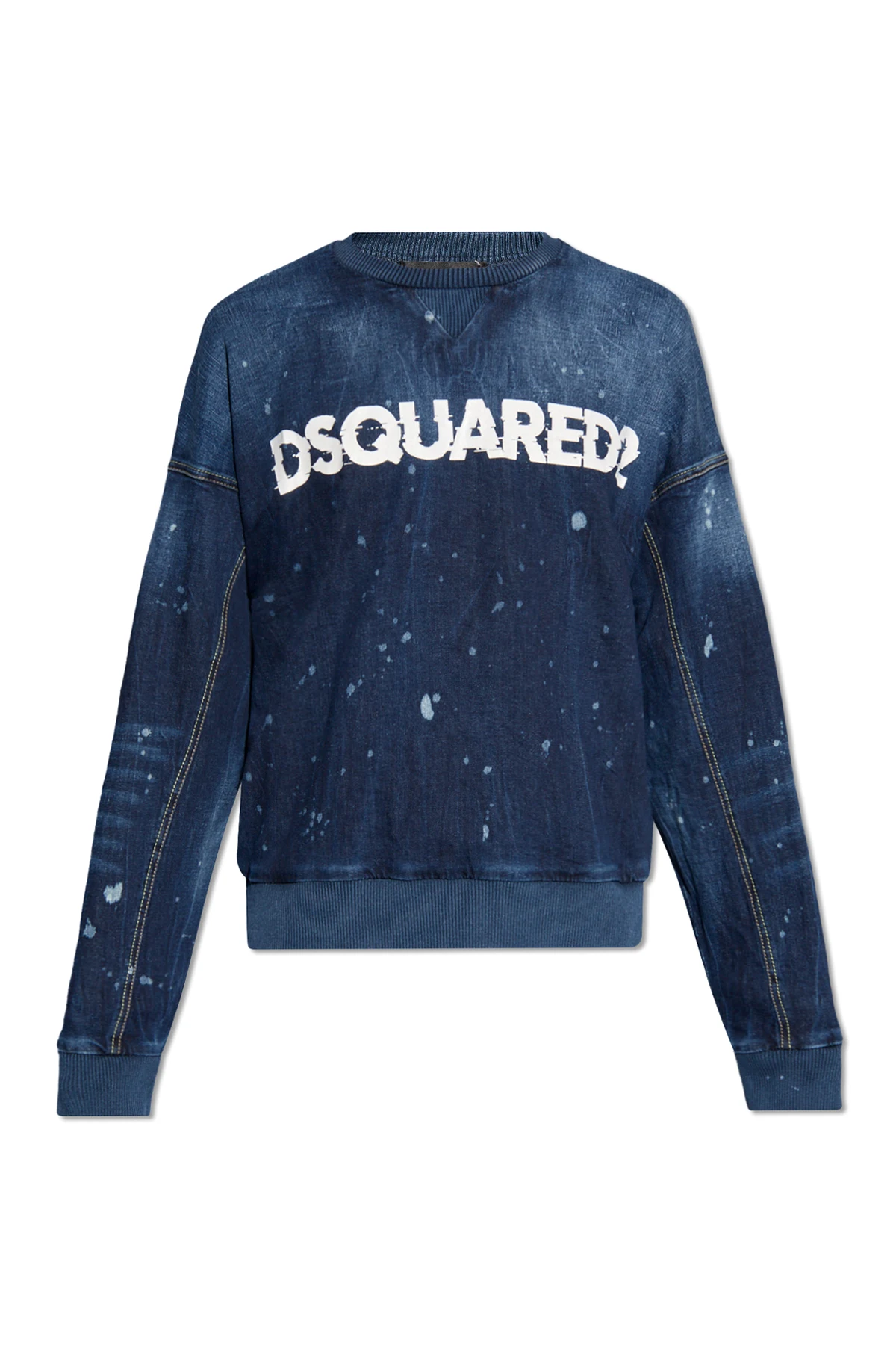 Jeansowa bluza z logo