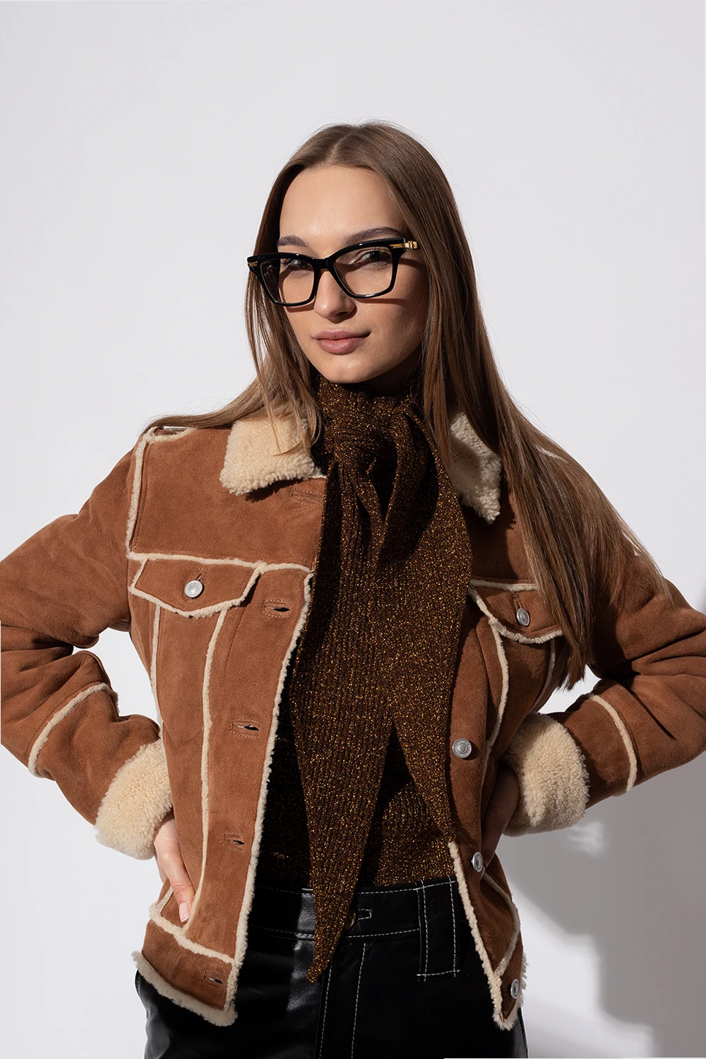 Okulary korekcyjne z logo