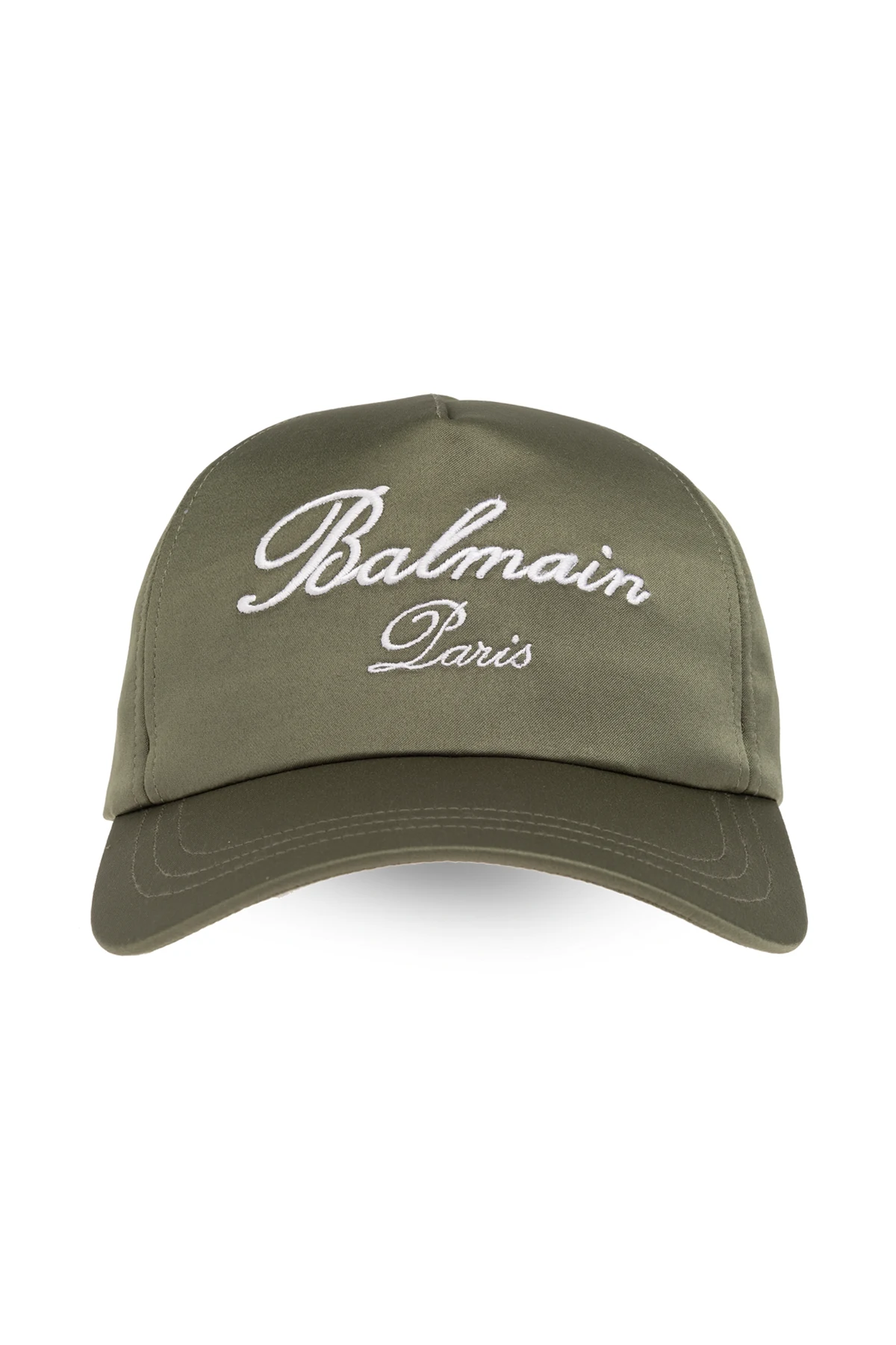 Satin baseball cap