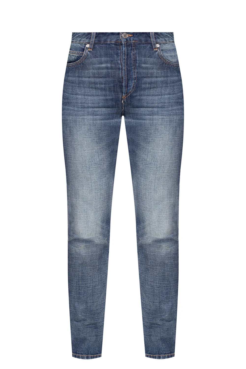 Distressed jeans