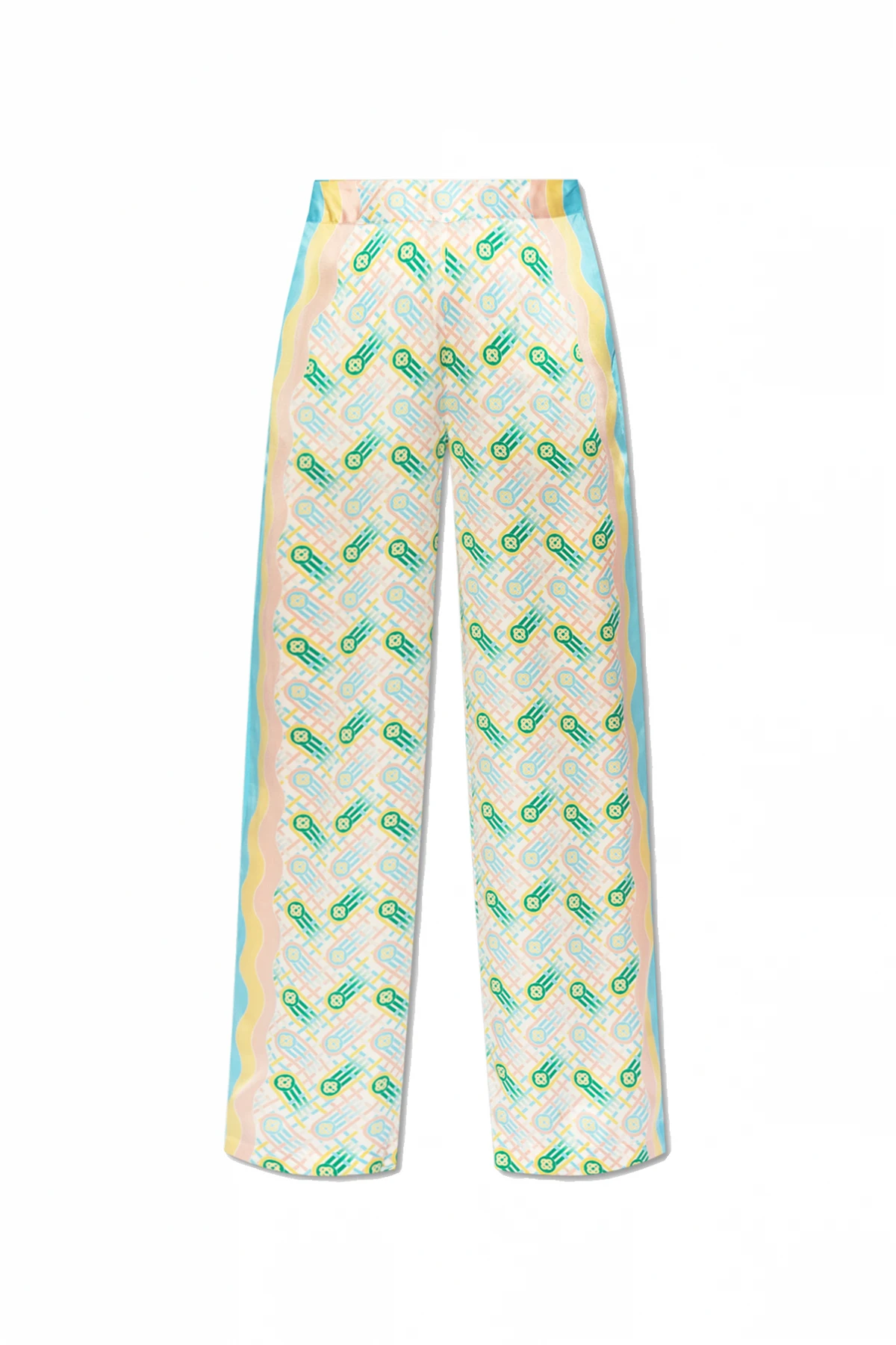 Silk trousers