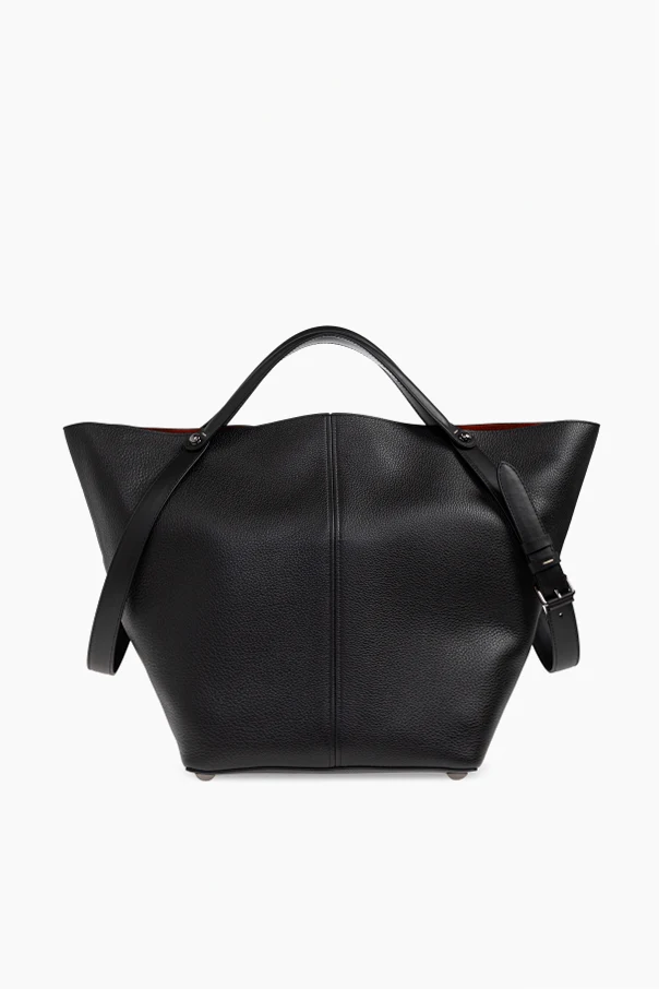 BLACK "Dress-Age" shopper bag