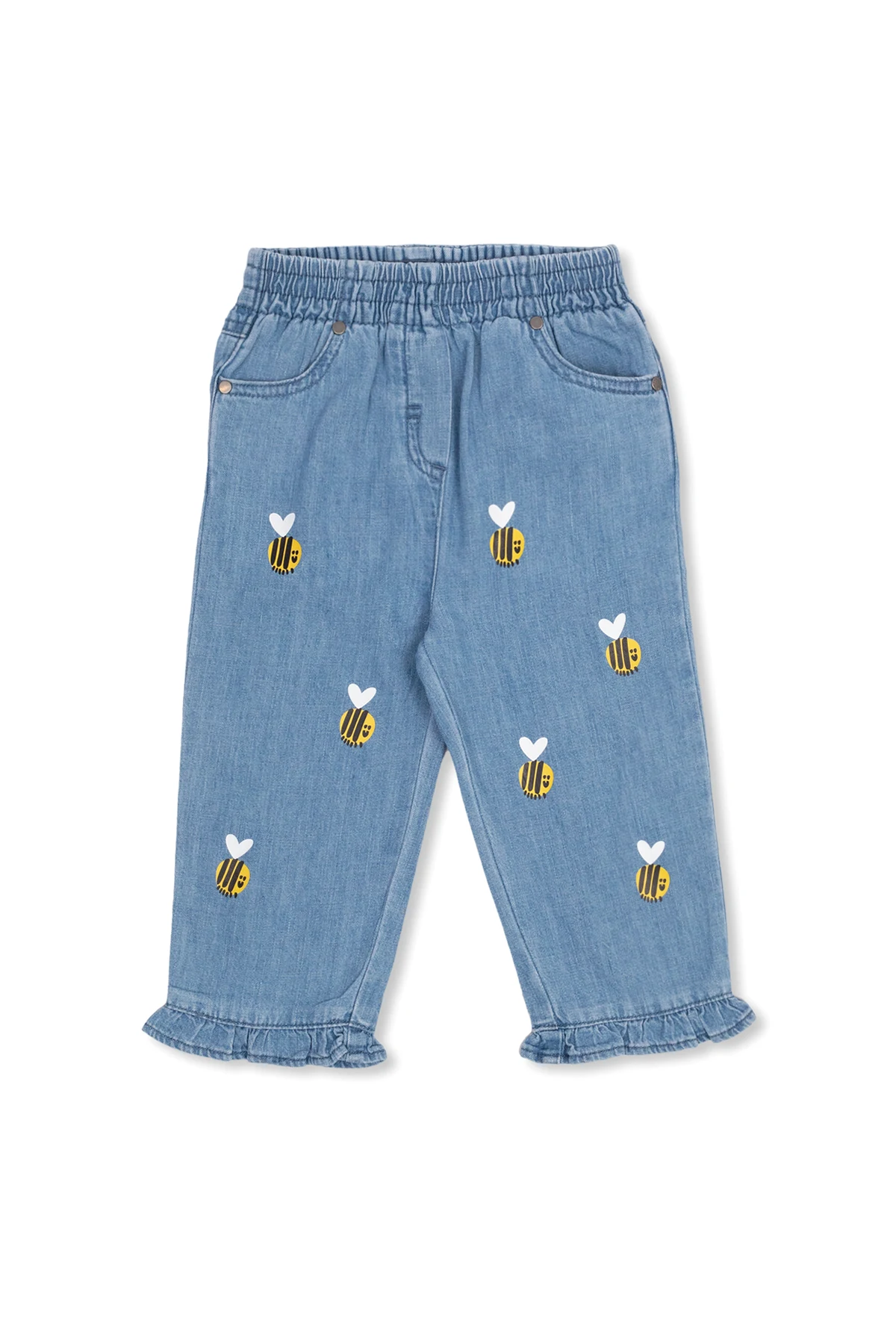 Printed jeans