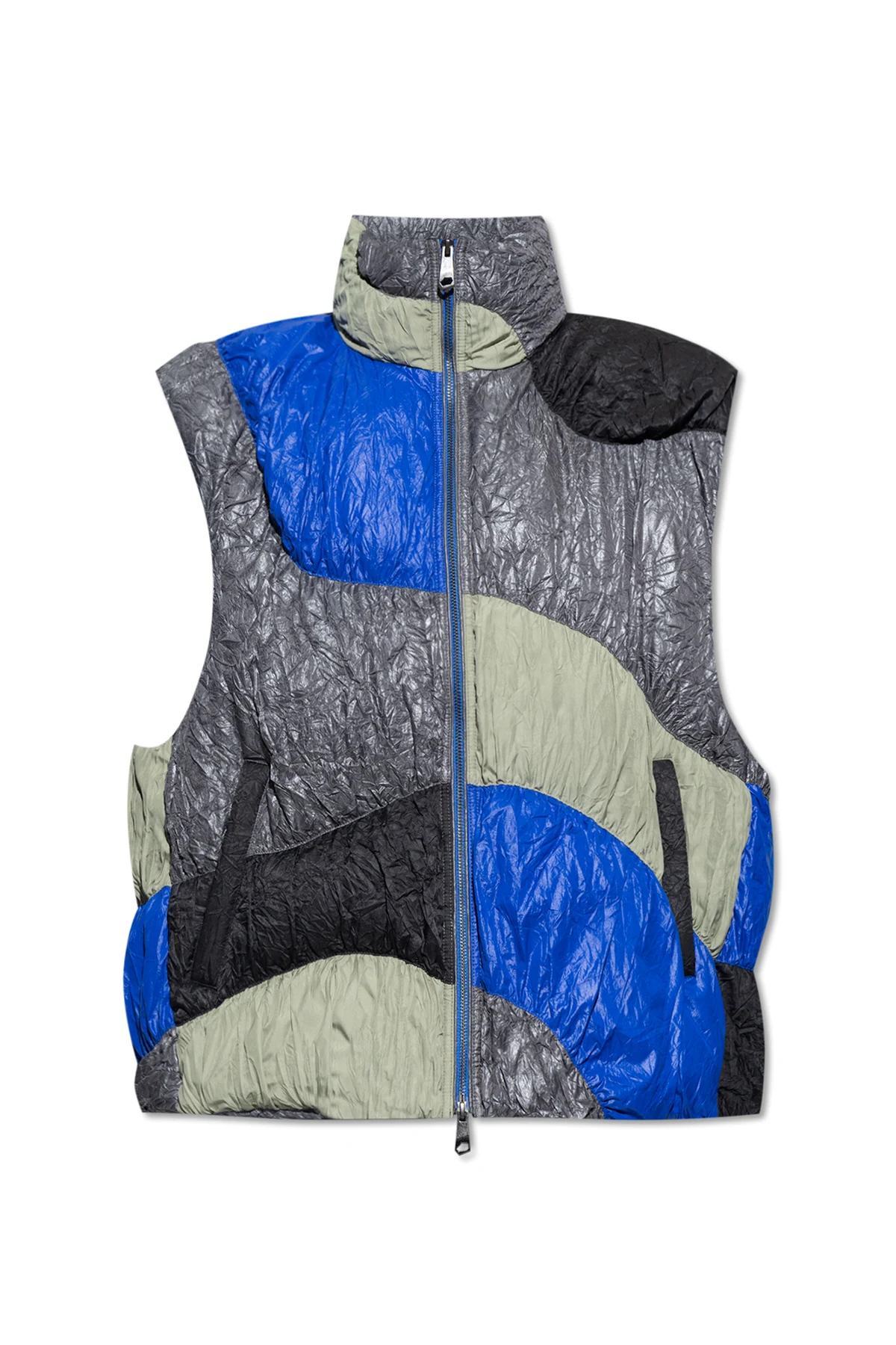 Quilted down vest