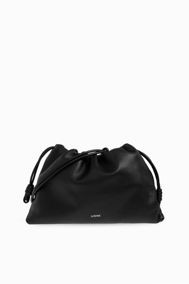 BLACK Large Flamenco shoulder bag