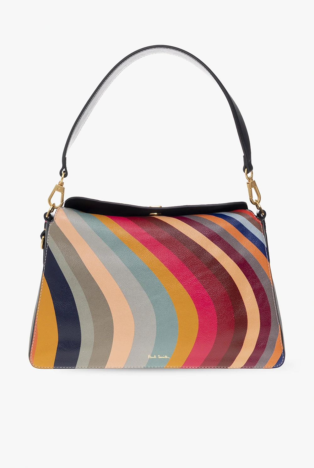 Leather shoulder bag