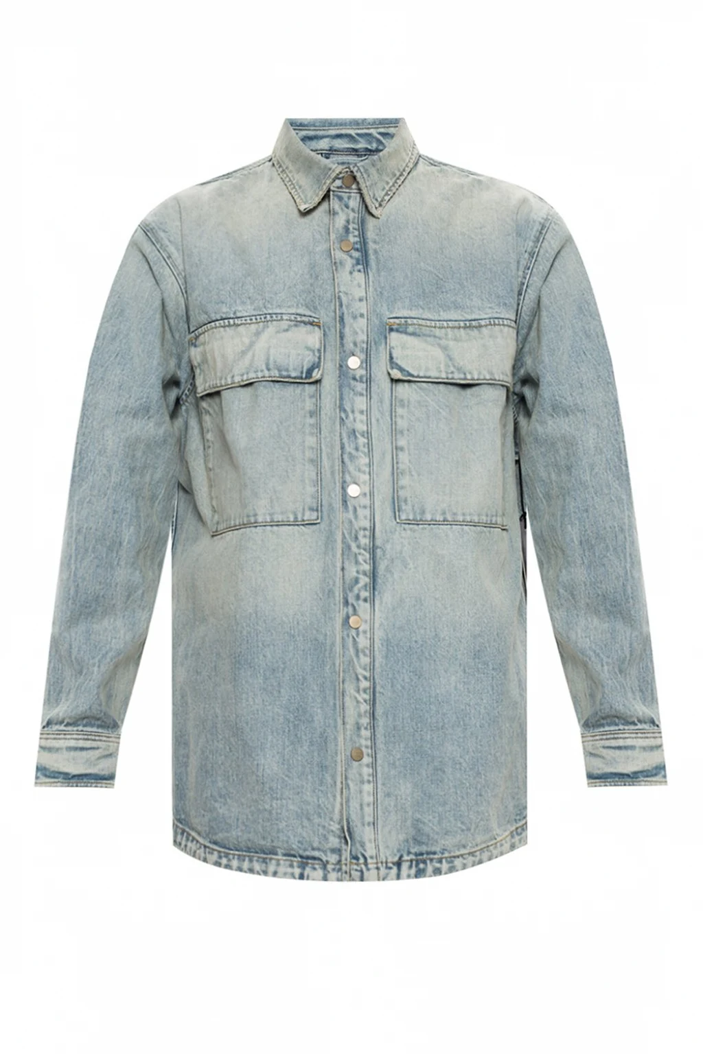 Oversize denim shirt