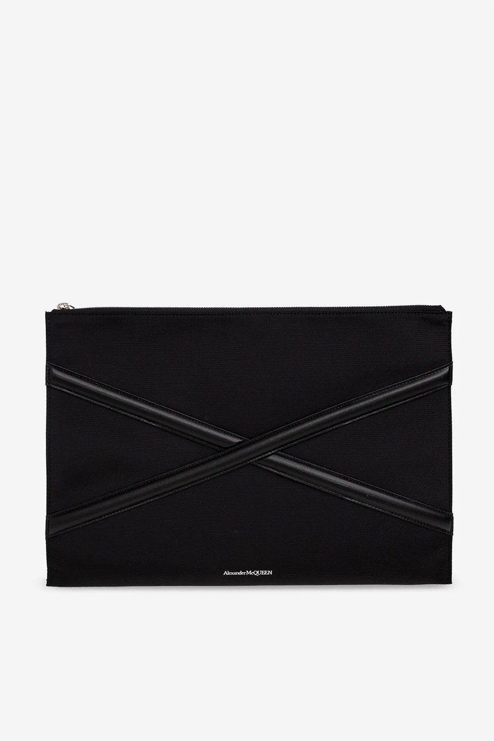 BLACK Handbag with logo
