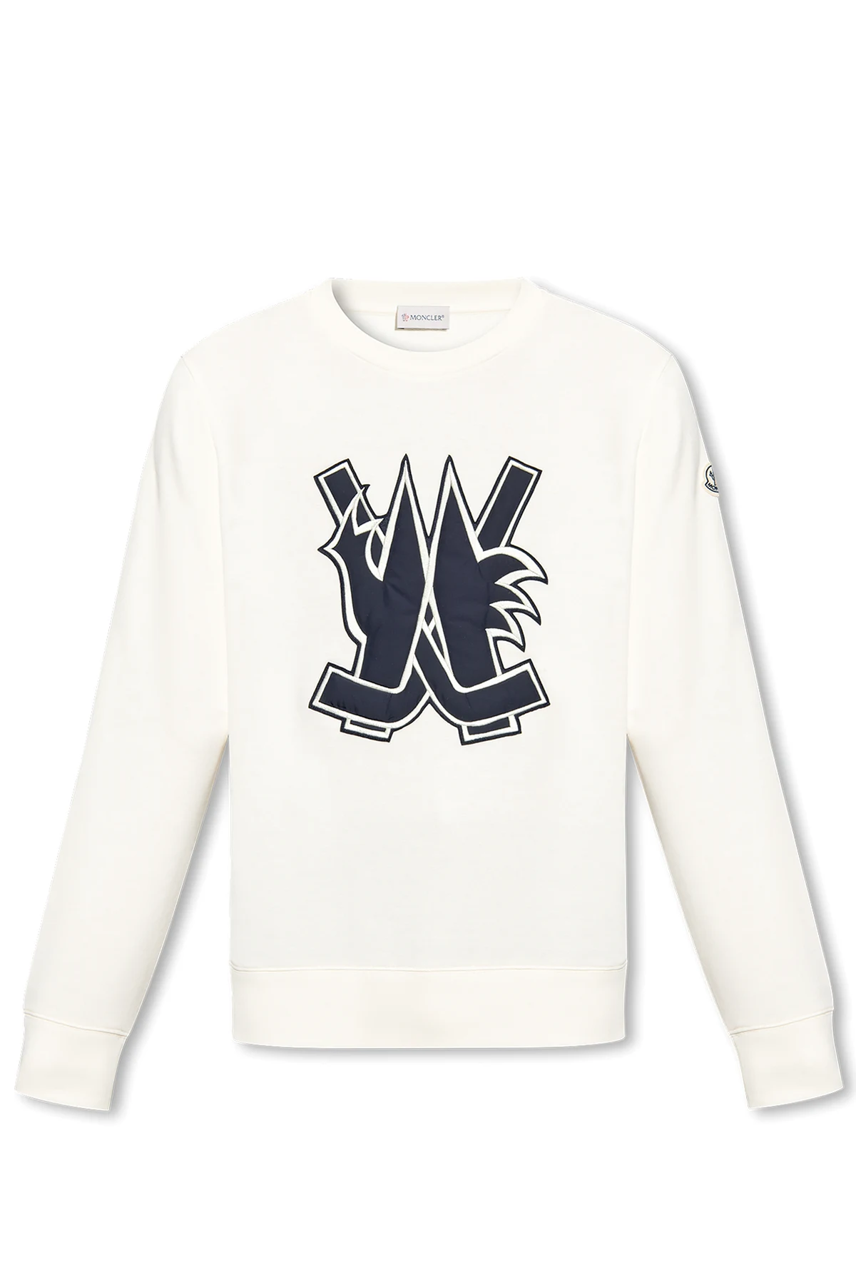 Cotton sweatshirt with logo