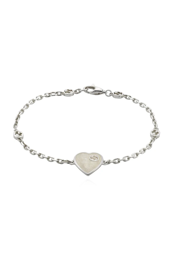 SILVER Bracelet with logo
