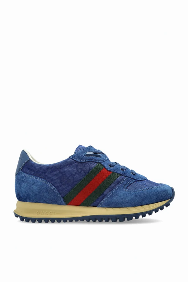 NIEBIESKI Buty sportowe z paskiem `Web`